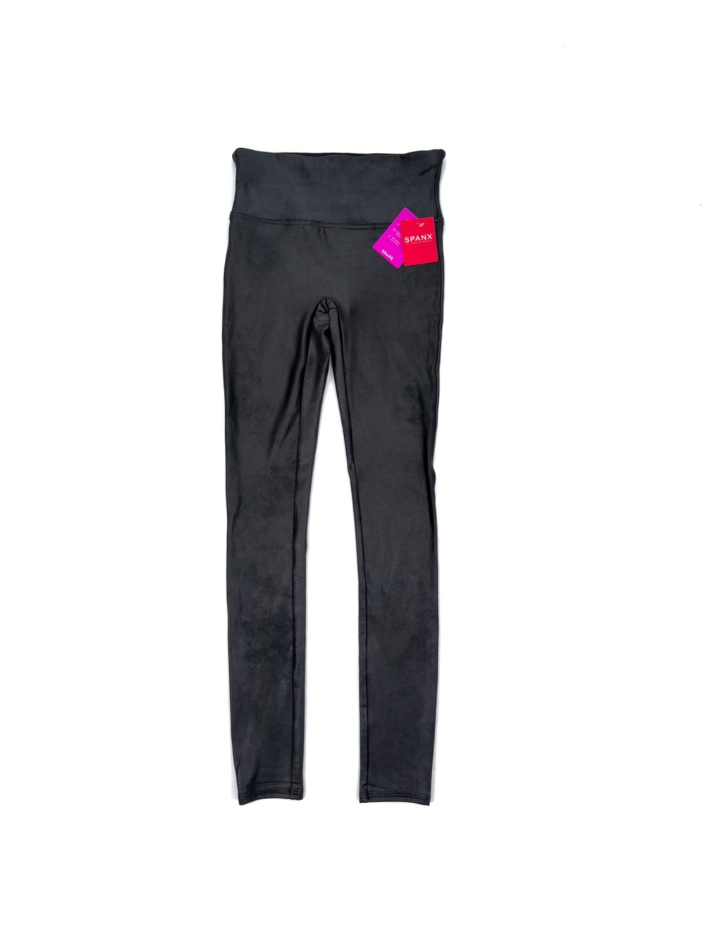 SPANX Shape Faux Leather Leggings | Women’s Size S | Style 2437 | Black | NWT